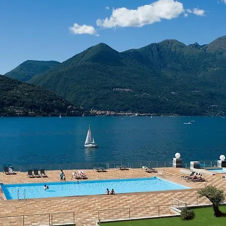 Apartment Contemporary 2 Bed With Pool And Jacuzzi Cannero Riviera